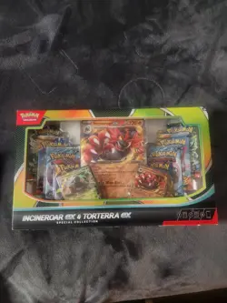 Pokemon Trading Card Game Incineroar ex and Torterra ex Special Collection Box - Image 1