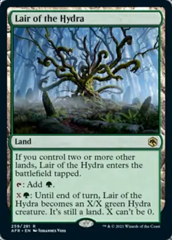 1x Lair of the Hydra Near Mint MTG Magic - Kid Icarus - - Image 1