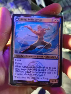 Aang, Swift Savior - Rare MtG Card TLA 204 M/N.M - Image 2