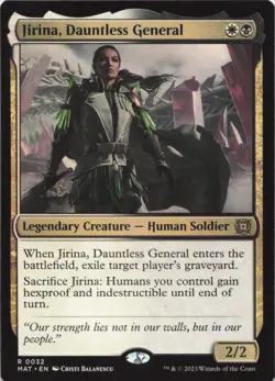 Jirina, Dauntless General R March of the Machine: The Aftermath 32 - LP MTG - Image 1