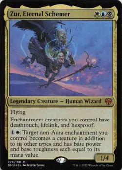Zur, Eternal Schemer - FOIL - M Dominaria United 228 - MTG - Image 1