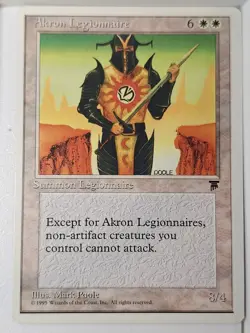 Akron Legionnaire - Chronicles - Magic the Gathering MTG Nice! - Image 1