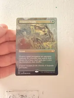 Magic the Gathering Assassin's Trophy Murders at Karlov Manor MTG Borderless - Image 1