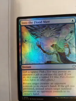 Into the Flood Maw Bloomburrow Foil - Image 2