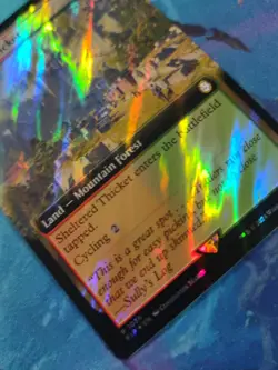 Sheltered Thicket MTG Extended Surger Foil Fallout - Image 2