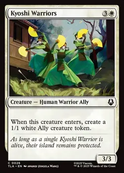 Kyoshi Warriors Avatar: The Last Airbender NM MTG Non-Foil - Image 1
