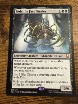 MTG Magic The Gathering Avatar Koh the Face Stealer Mythic! - Image 1
