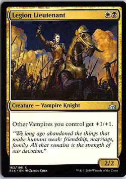 Legion Lieutenant U Rivals of Ixalan 163 LP Magic - Image 1