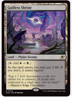 Godless Shrine - Edge of Eternities - NM - MTG - Image 1