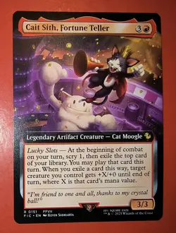MTG, MAGIC: CAIT SITH, FORTUNE TELLER, FIC, RARE, 0151 - NM - REGULAR FINISH - Image 1
