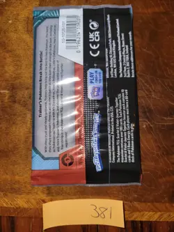 22.45g (Heavy for Lot) Journey Together Pokemon Booster Pack - Sealed #381 - Image 2