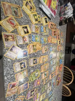 Lot Of Pokemon Base Set Cards Including Holos And A Special PSA Card! - Image 2