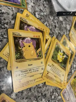 Lot Of Pokemon Base Set Cards Including Holos And A Special PSA Card! - Image 5