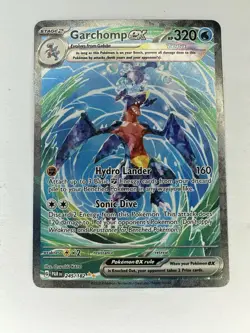 Pokemon TCG Garchomp EX Illustration Rare Card 245/182 Sv04: Paradox Rift - Image 2