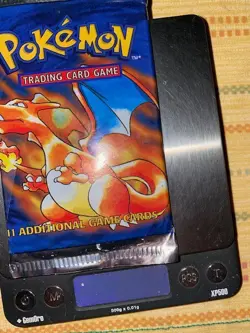 HeavyU Pokemon Base Set Sealed Booster Charizard Art - Image 1