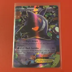 Pokemon TCG Gengar EX 34/119 Phantom Forces Ultra Rare - Image 1