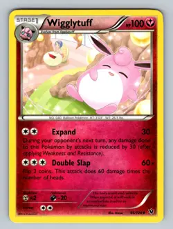 Wigglytuff 66/124 Uncommon XY - Fates Collide NM Pokemon TCG - Image 1