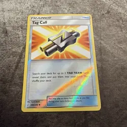 Tag Call 206/236 Reverse Holo Uncommon - Cosmic Eclipse - Pokemon - NM - Image 1