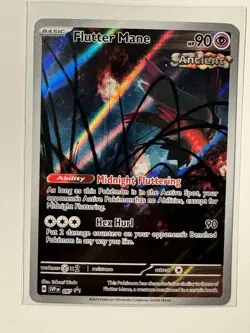Flutter Mane SVP 097 Scarlet & Violet Black Star Promo Pokemon Near Mint - Image 1