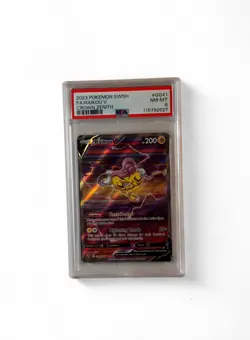 2023 Pokemon Crown Zenith Full Art Raikou V Galarian Gallery GG41/GG70 PSA 8 - Image 1