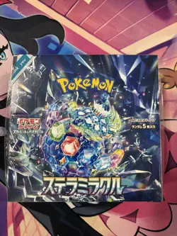 Pokemon TCG Stellar Miracle SV7 Booster Box Japanese New/Sealed - Image 1