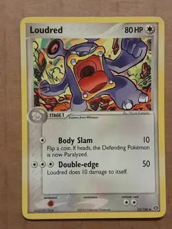 Pokemon Loudred 35/106 ex Emerald NM-MINT See Pictures - Image 1
