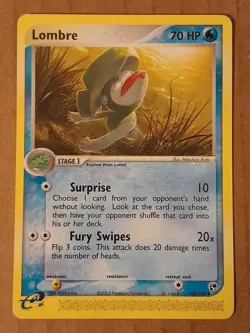 Pokemon Lombre 46/100 Ex Sandstorm NM See Pictures - Image 1