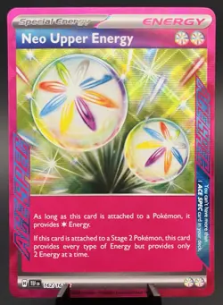 Neo Upper Energy 162/162 Temporal Forces ACE Spec Pokemon TCG NM - Image 1