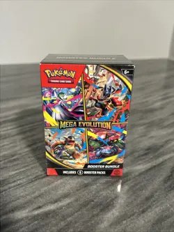 Pokemon TCG Mega Evolution Booster Bundle Factory Sealed - Image 1