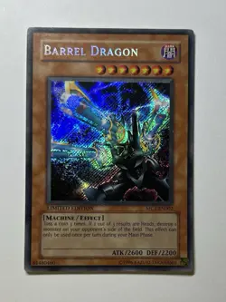 Barrel Dragon MC1-EN002 Limited Edition Secret Rare Yu Gi Oh MINT Condition - Image 1