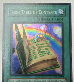 Toon Table of Contents TP6-EN002 Tournament Pack 6 Unlimited Super Rare - Image 2
