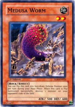 Medusa Worm - TLM-EN022 - Common - 1st Edition - Yugioh - Image 1