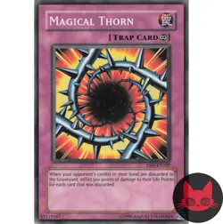 Yugioh Magical Thorn DB2-EN106 Common LP - Image 1
