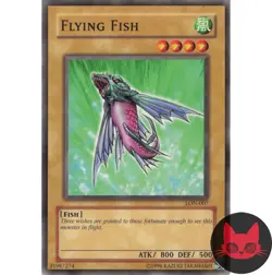Yugioh Flying Fish LON-007 Common NM - Image 1