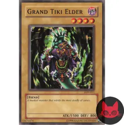 Yugioh Grand Tiki Elder LON-011 Common NM - Image 1