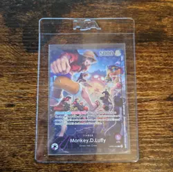 Monkey.D.Luffy (PSA Magazine) OP05-060 One Piece Promotion Cards Foil - Image 1