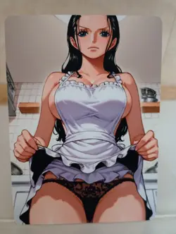Nico Robin One Piece Anime Waifu Sexy Goddess Doujin Lewd Hentai Card - Image 1