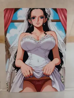 Nico Robin One Piece Anime Waifu Sexy Goddess Doujin Lewd Hentai Card - Image 1