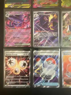 Pokemon- Phantasmal Flames -12 Card Lot SIR, IR, Charizard, Sharpedo - Image 5