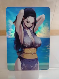 Nico Robin One Piece Anime Waifu Sexy Goddess Doujin Card - Image 1