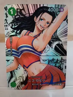 Nico Robin One Piece Anime Waifu Sexy Goddess Doujin Card - Image 1