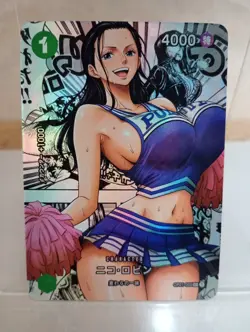 Nico Robin One Piece Anime Waifu Sexy Goddess Doujin Card - Image 1