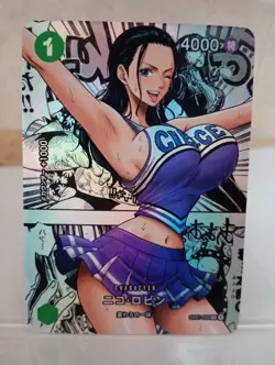Nico Robin One Piece Anime Waifu Sexy Goddess Doujin Card - Image 1