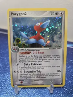 Porygon 2 12/115 - Holo Rare Pokemon Card - 2005 Unseen Forces - LP - Image 1