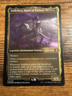 MTG Magic The Gathering Thick Stock Card! Anikthea Hand of Erebos Mythic Foil! - Image 1
