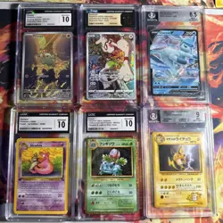 Pokemon Lot Of 6 Graded Cards First Edition, Cgc 10, Pristine Etc. - Image 1