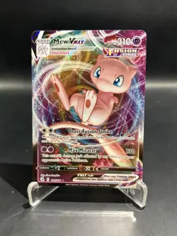 Mew VMAX 114/264 Swsh08: Fusion Strike Holo Pokemon Card 🩷 - Image 1