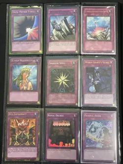 Yugioh Binder Mixed Lot Collection. 1996 1st. , limited, unlimited Cards - Image 4
