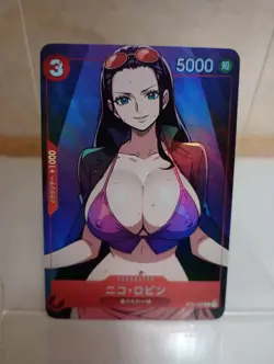 Nico Robin One Piece Anime Waifu Sexy Goddess Doujin Card - Image 1