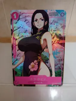 Nico Robin One Piece Anime Waifu Sexy Goddess Doujin Card - Image 1